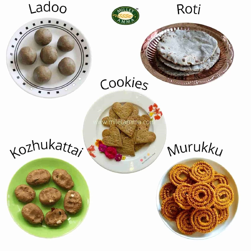 Millet Amma Certified Organic Little Millet Flour (Pack of 2), 500 g-4.webp